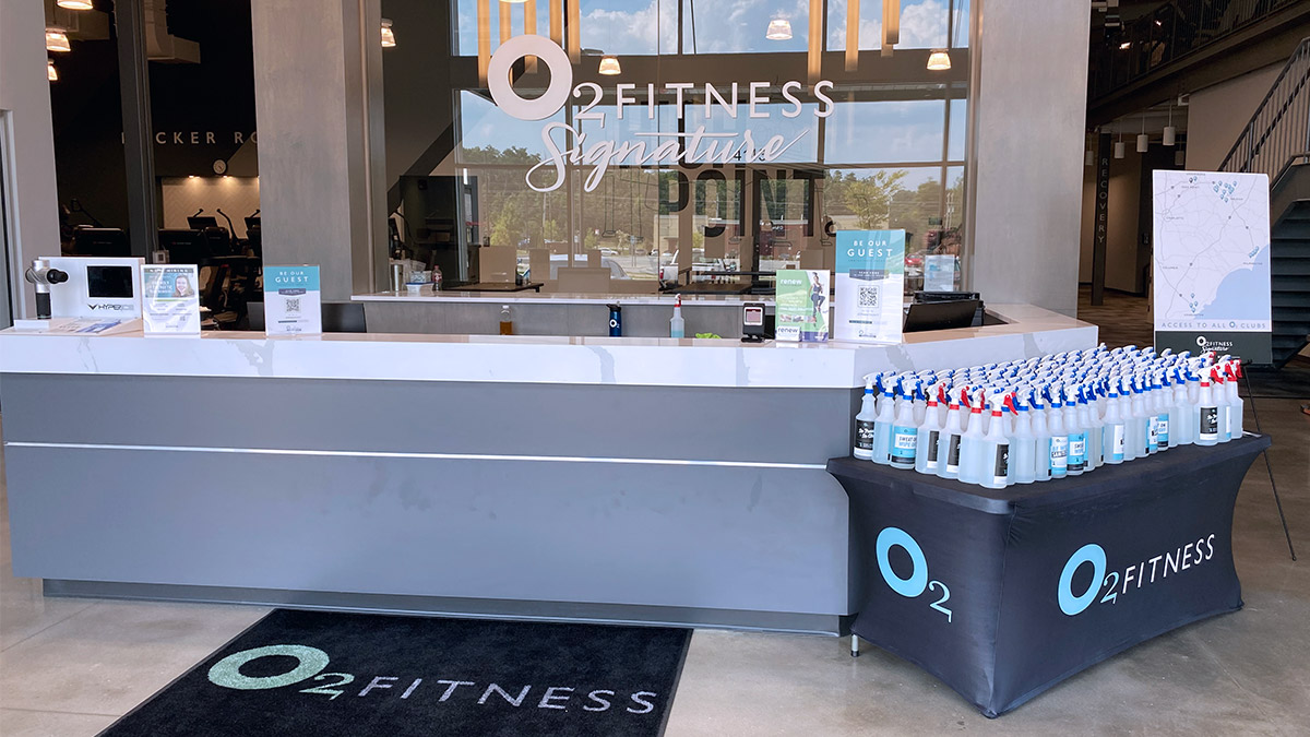 Gym in High Point O2 Fitness High Point Palladium Center